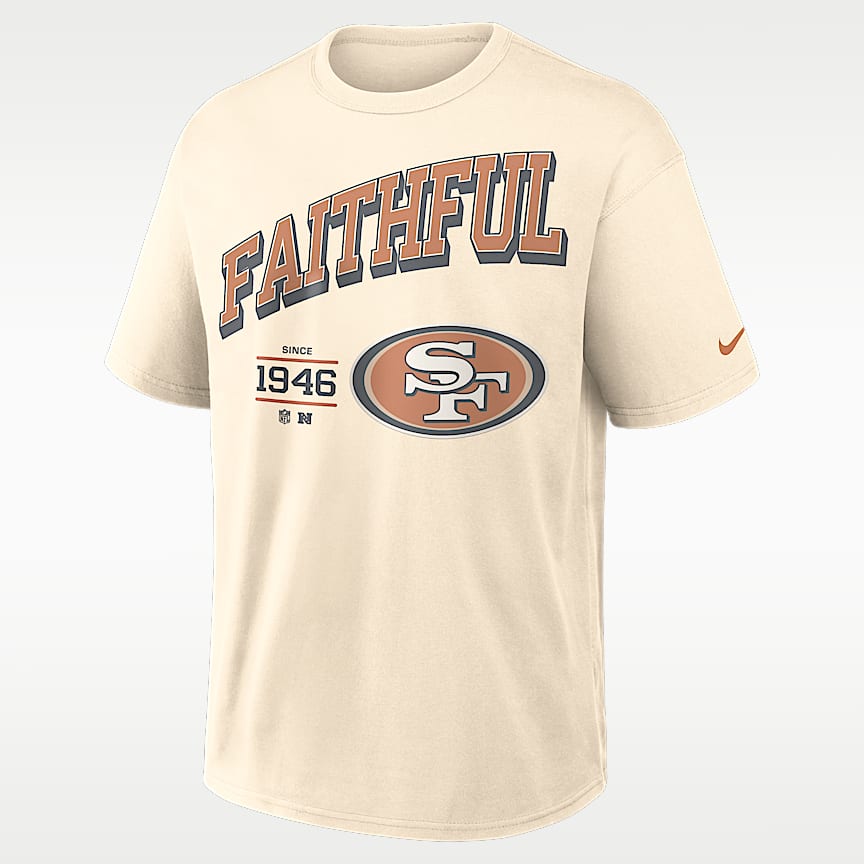 San Francisco 49ers 80th Anniversary Boxy Women's Nike NFL T-Shirt